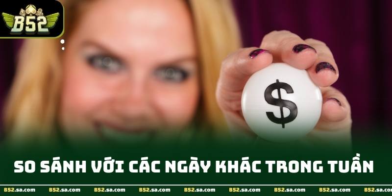 Bảng thống kê so sánh tần suất số lô về các ngày giúp người chơi nhận diện lô tiềm năng cho ngày thứ 2