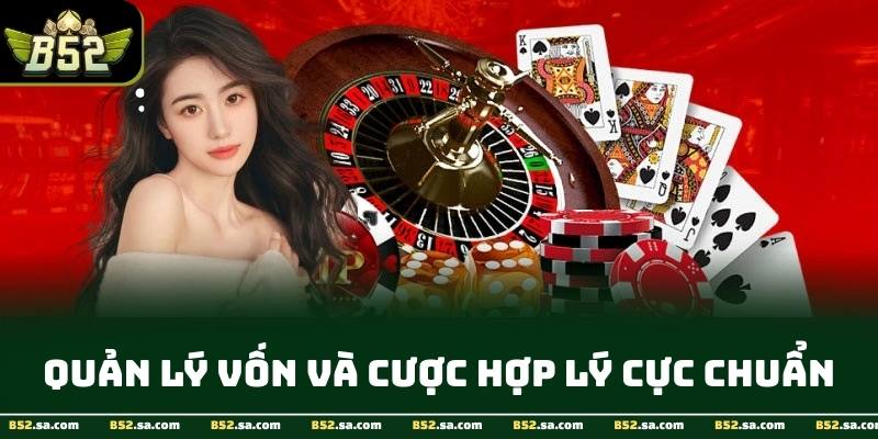 Người chơi quản lý vốn và điều chỉnh mức cược trong tài xỉu live stream tại B52
